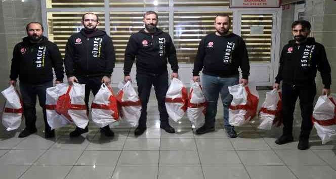GÜMOFF'tan 60 öğrenciye mont ve bot