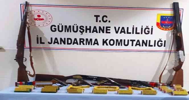 Jandarma'dan kaçak silah operasyonu