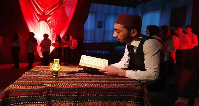 Gümüşhane'de İstiklal Marşı'nın kabul yıldönümü kutlandı