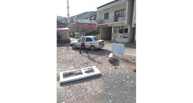 Gümüşhane'de gaz sıkışması sonucu patlama: 1 yaralı