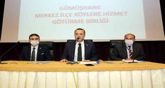 Gümüşhane'de Köylere Hizmet Götürme Birlik Meclisi toplantısı yapıldı