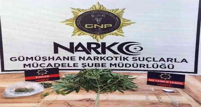 Gümüşhane'de uyuşturucu ticaretine darbe: 12 şüpheli yakalandı