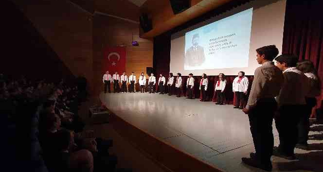 İstiklal Şairi Mehmet Akif Ersoy Gümüşhane'de anıldı