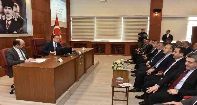 Gümüşhane'de 2023 yılının ilk İl Koordinasyon Kurulu toplantısı yapıldı