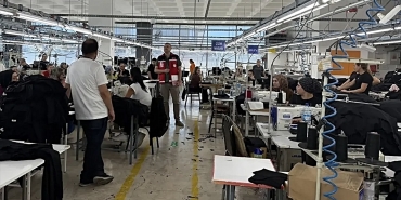 Tekirdağ'da tekstil çalışanlarına madde bağımlılığıyla mücadele eğitimi verildi