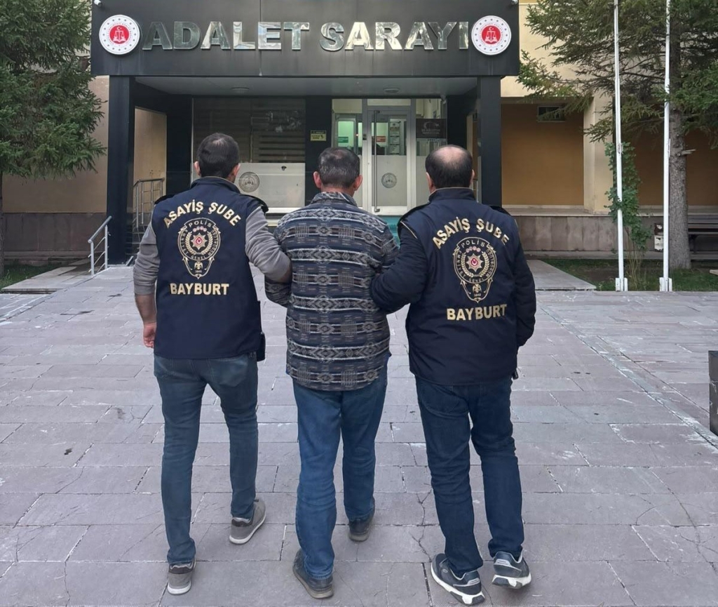 Bayburt'ta 120 bin liralık inşaat malzemesi hırsızlığı şüphelisi tutuklandı
