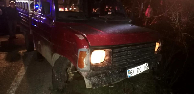 Dereye uçan aracın sürücüsünün cansız bedeni kaza yerinden 2 kilometre ileride bulundu