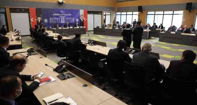 Erzincan'da İl Koordinasyon Kurulu Toplantısı yapıldı