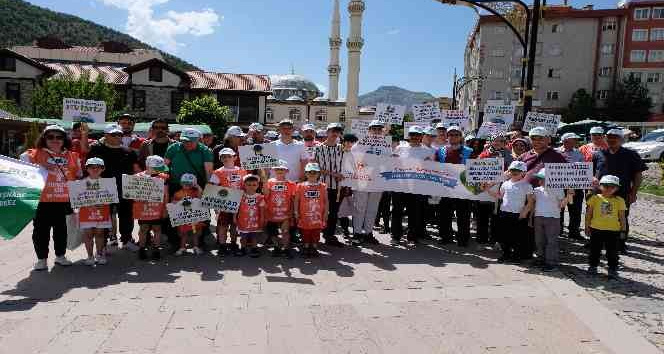 Gümüşhane'de '81 İlde 81 Milyar Adım' yürüyüşü yapıldı