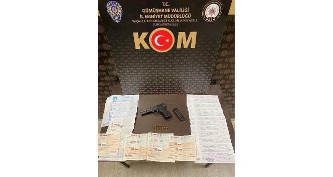 Gümüşhane'de tefeci operasyonu