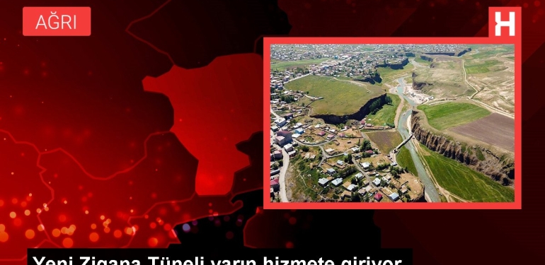 Yeni Zigana Tüneli yarın hizmete giriyor