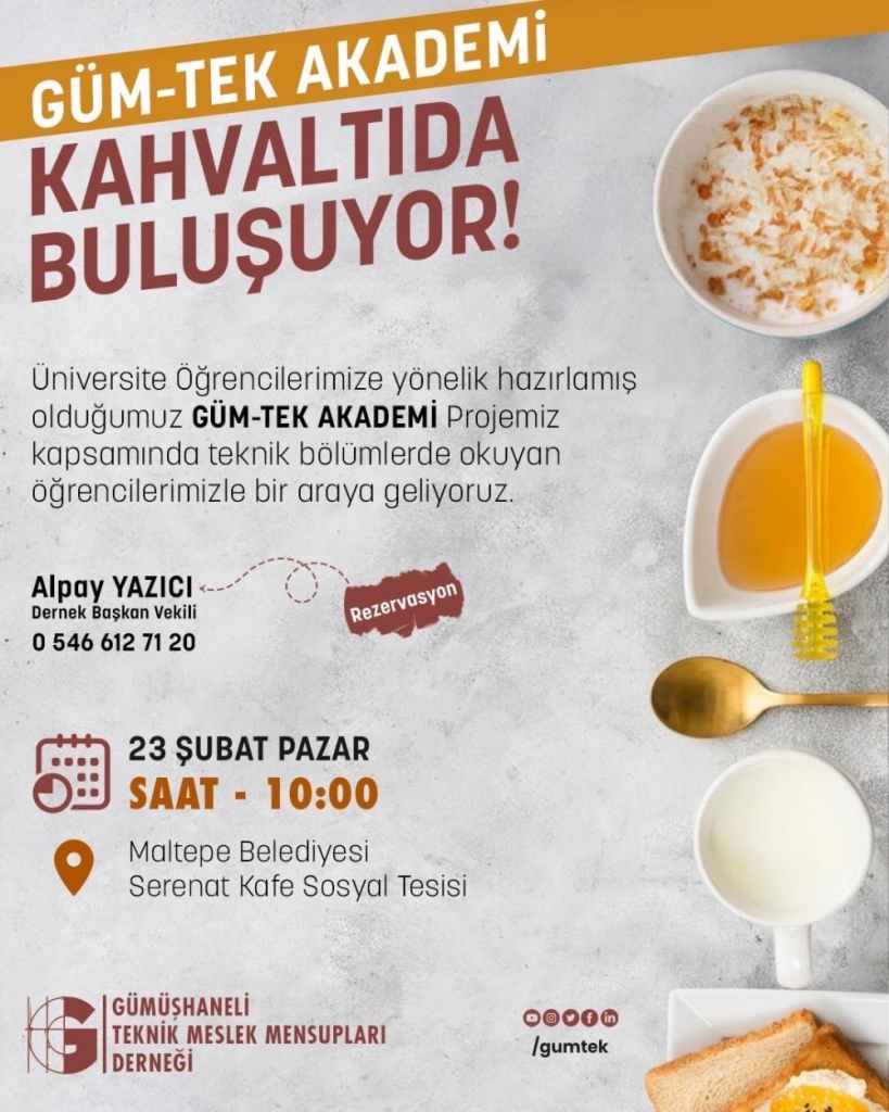 GÜM-TEK akademi projesi hayata geçiyor #haberi, #haberleri, #Gümüşhane #haber