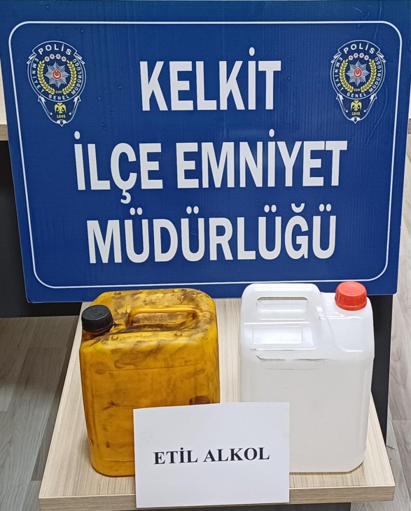 Kelkit’te etil alkol yakalandı #haberi, #haberleri, #Gümüşhane #haber