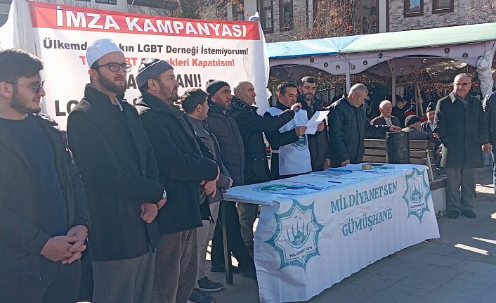 LGBT dernekleri kapatılsın! #haberi, #haberleri, #Gümüşhane #haber