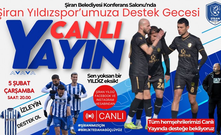Şiran Yıldızspor destek Gecesi 5 Şubat'ta #haberi, #haberleri, #Gümüşhane #haber