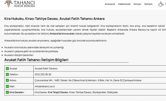 Kira Avukatı Hangi Davalara Bakar #haberi, #haberleri, #Gümüşhane #haber