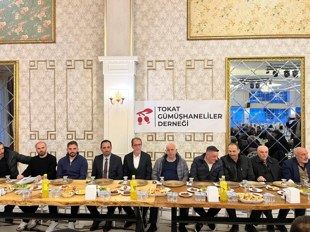Tokat'taki Gümüşhaneliler İftar Yemeğinde Buluştu #haberi, #haberleri, #Gümüşhane #haber