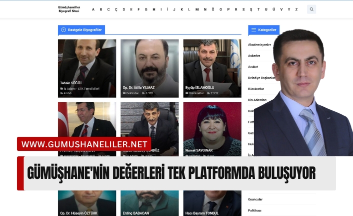 Gümüşhane'nin değerleri tek platformda buluşuyor #haberi, #haberleri, #Gümüşhane #haber