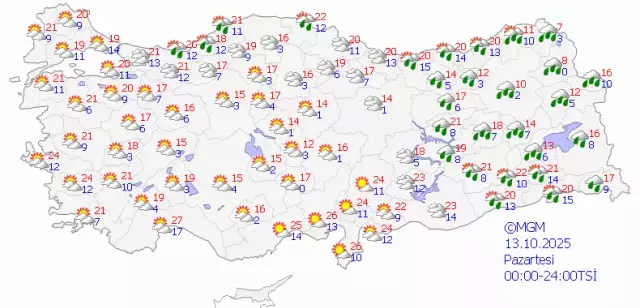 Yılın ilk kar uyarısı! 5 şehir yarın sabah beyaza bürünecek