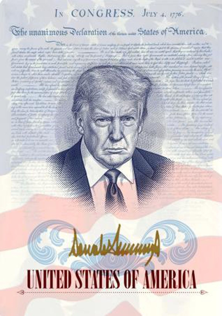 ABD'nin 250. yılına özel Trump fotoğraflı pasaport