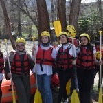 Gümüşhane'deki Kelkit Çayı'nda rafting etkinliği yapıldı