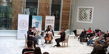 25. Afyonkarahisar Klasik Müzik Festivali'nde "Suk Quartet" konser verdi