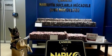 Çankırı'da araçlarında 85 bin uyuşturucu hap bulunan 2 zanlı tutuklandı