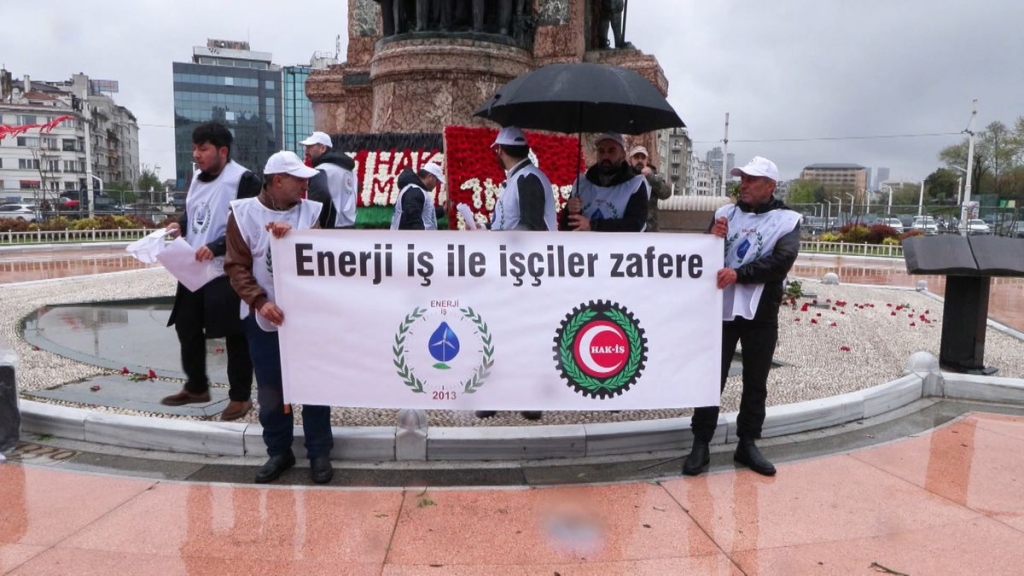 HAK-İŞ'ten Taksim'de basın açıklaması - Haberler