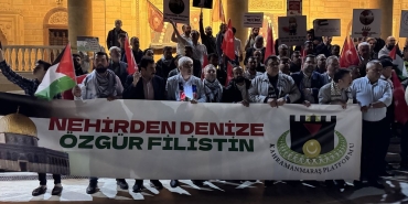 Kahramanmaraş ve Adıyaman'da İsrail'in Sumud Filosu saldırısı protesto edildi