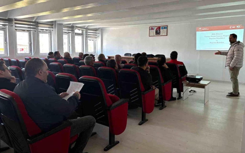 Otlukbeli'nde kırsal kalkınma destekleri anlatıldı