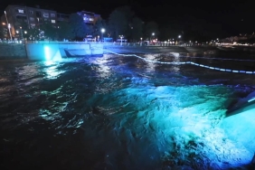 Tokat'ta Yeşilırmak Nehri'nin su seviyesi yükseldi