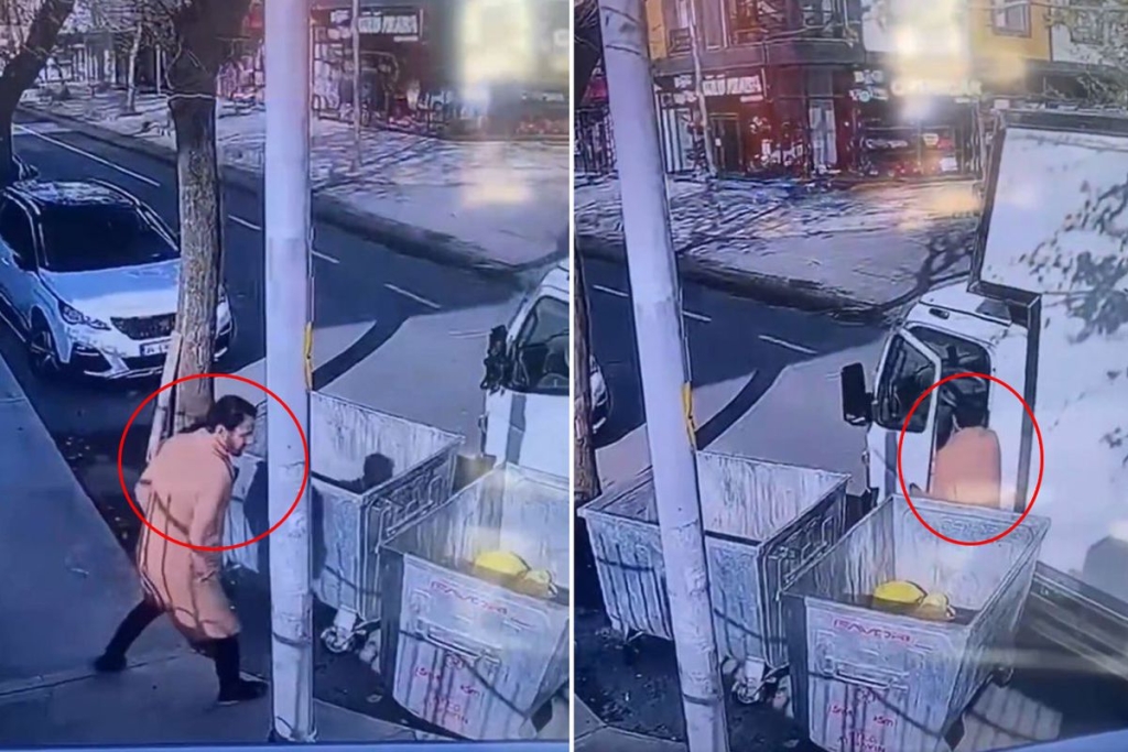 Yaptığı rezilliği kimse görmüyor sandı ama kamera kayıttaydı