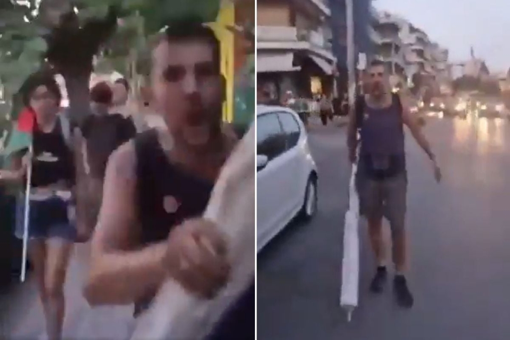 Yunan halkı tatile gelen İsrail askerlerini böyle kovdu: Defol git siyonist