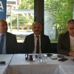 Anahtar Partili İşcan ve Yalçın, Gümüşhane'de temaslarda bulundu