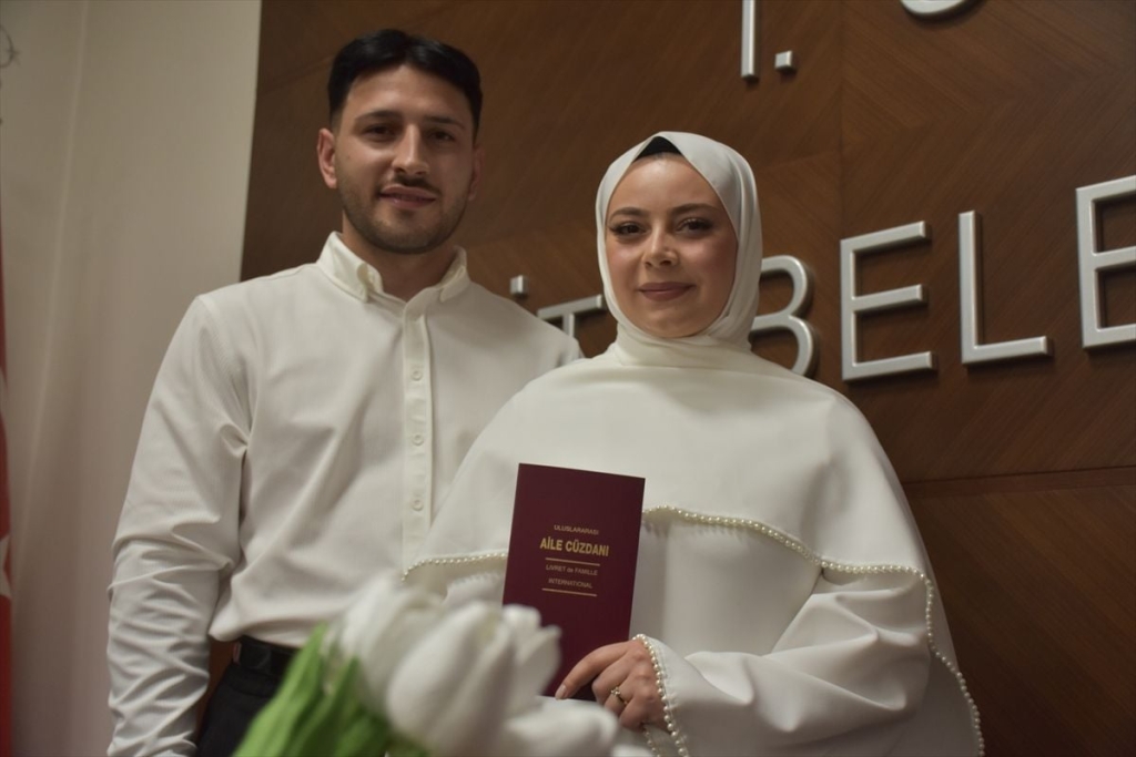 Gümüşhane'de 14 çift nikah için 