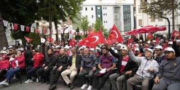 Gümüşhane'de milli heyecan sabahın erken saatlerinde başladı