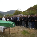 Gümüşhane'de öldürülen genç kadın son yolculuğuna uğurlandı