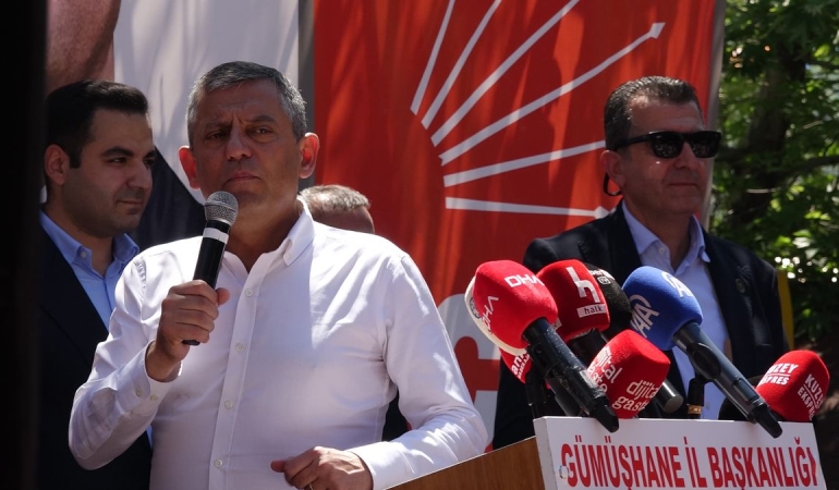 Özgür Özel'den Gümüşhane'de Sandığa Sahip Çıkma Çağrısı