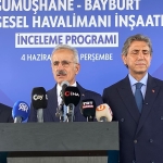 Ulaştırma Bakanı Bayburt-Gümüşhane Havalimanı'nı İnceledi