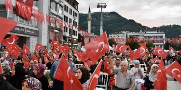 Karadeniz’de 15 Temmuz Coşkusu: 7 İlde Demokrasi ve Birlik Etkinlikleri