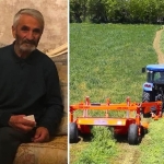 Ot biçme makinesine sıkışan çiftçi feci şekilde can verdi