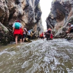 Trabzonlu Doğaseverler Yılanlı Kanyon'u Keşfetti