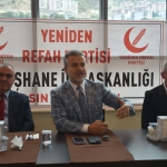 Yeniden Refah Partisi Genel Başkan Yardımcısı Kılıç, Gümüşhane'de ziyaretlerde bulundu