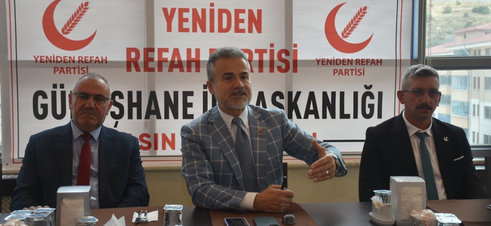 Yeniden Refah Partisi Genel Başkan Yardımcısı Kılıç, Gümüşhane'de ziyaretlerde bulundu