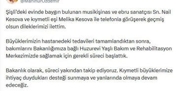Bakan Göktaş, baygın bulunan Nail Kesova için bakım sürecini başlattı