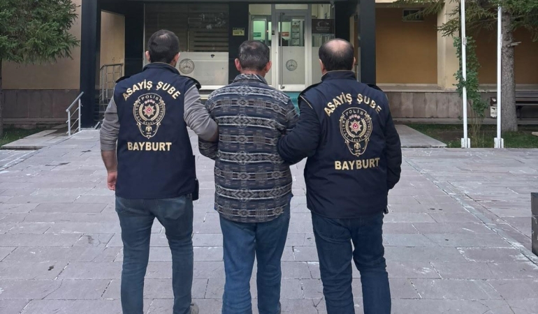 Bayburt'ta 120 bin liralık inşaat malzemesi hırsızlığı şüphelisi tutuklandı