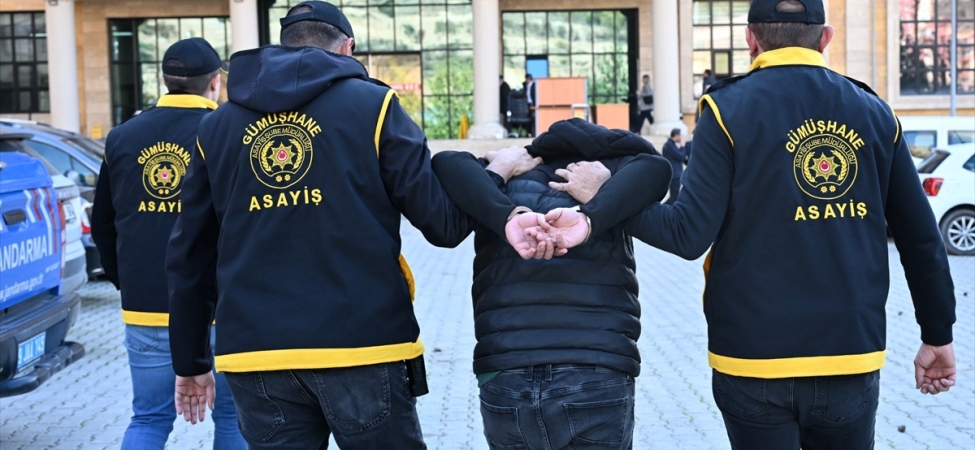 Gümüşhane'de apartmandaki iki evden ziynet eşyası çalındı, 1 şüpheli gözaltına alındı