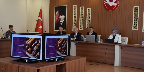 Gümüşhane'de coğrafi işaret toplantısında pestil ve kömenin AB tescili ele alındı