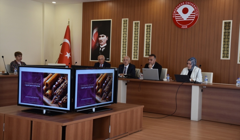 Gümüşhane'de coğrafi işaret toplantısında pestil ve kömenin AB tescili ele alındı