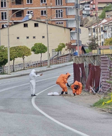 Gümüşhane'de kanalizasyon gazı paniğe yol açtı, polis camları kapatın diye uyardı